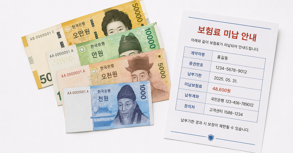 보험료 자동이체 끊겼을 때, 효력 지키는 법